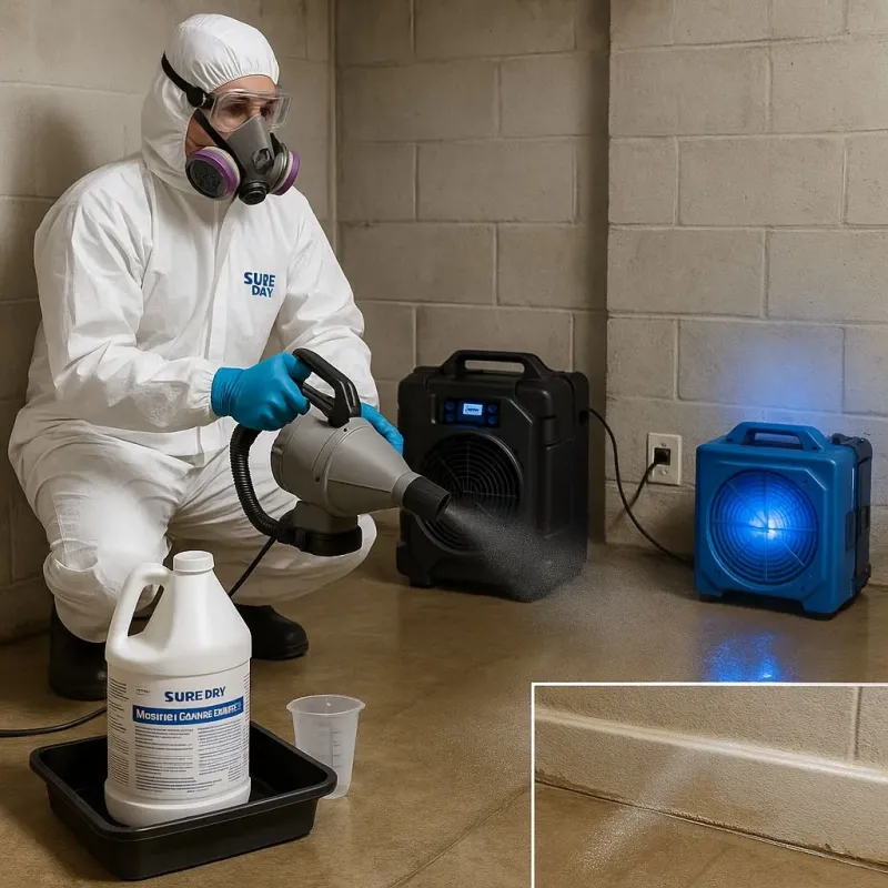 Sanitization and Odor Removal process in Hamilton, OH