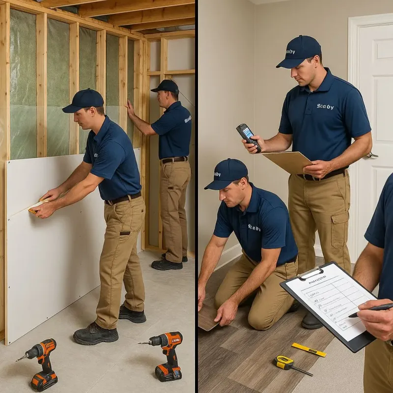Repairs and Reconstruction process in Hamilton, OH